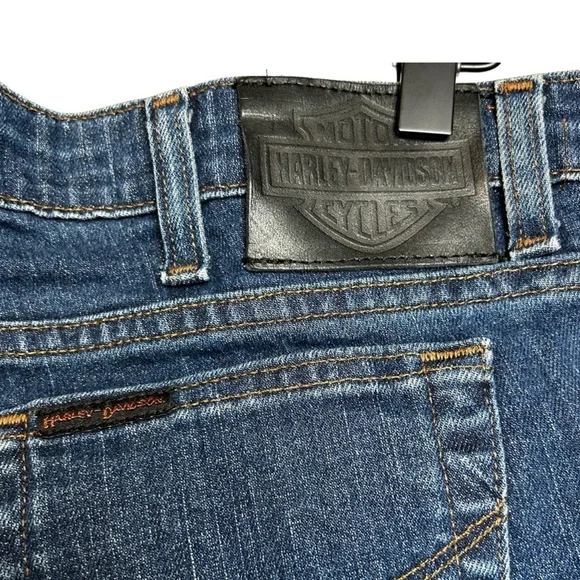 Harley Davidson women’s boot cut Jeans sz 14p - Picture 3 of 9